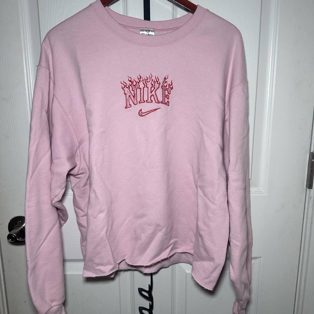 Nike Women's Pink Sweatshirt
